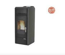 LAMINOX TLV18IN ANTRACITE GRETA IDRO LUX STUFA A PELLET IDROVENTILATA 19,6 kW