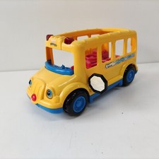 Fisher Price Little People 2002 THE YELLOW SCHOOL BUS Sound NON FUNZIONANTE.