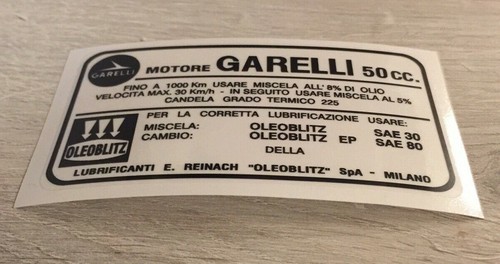 Garelli rodaggio nero - rodaggio, 8%