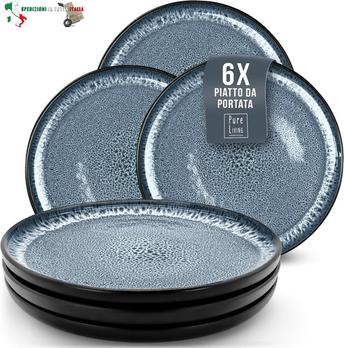 Set piatti grandi in - 6,