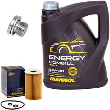 Kit olio motore 5W-30 5 litri