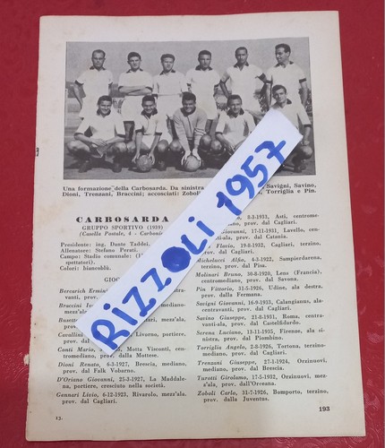 Carbosarda catanzaro pagina - catanzaro,