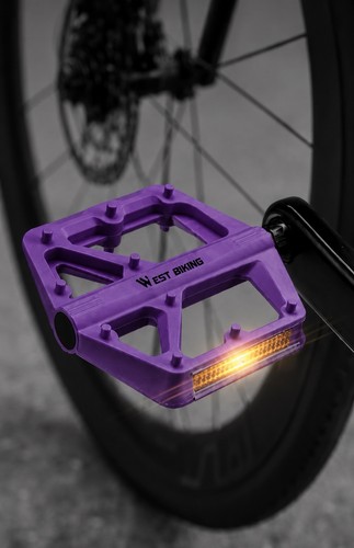Pedali bici nylon leggero - nylon,