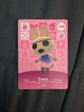 Carte amiibo animal - carte, crossing