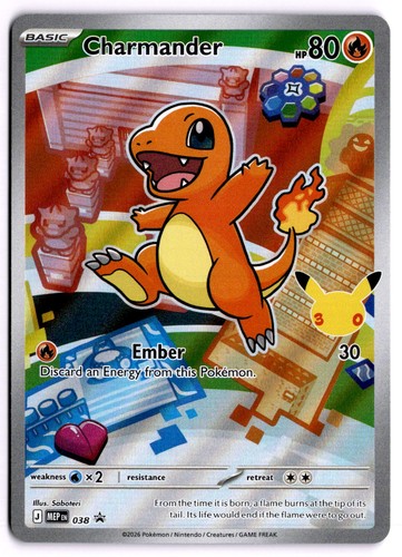 Charmander mep 038 - -, near