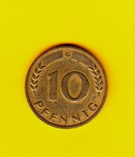10 Pfennig 1949 G Banca dei