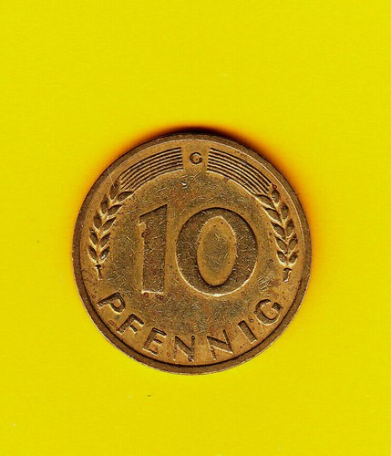 Pfennig 1949 banca dei - pfennig,