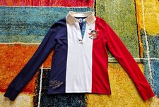 Maglia donna, polo in cotone a maniche lunghe, Giorgio di Mare, Tg.M