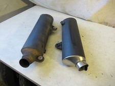 Silenziatore scarico destro