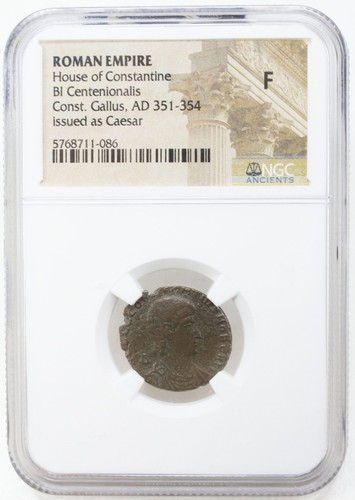 Moneta bronzo ngc - ae,