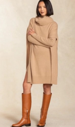 Poncho kenzie cashmere nudo - cashmere,