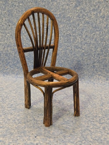 Sedia rattan per barbie - in,
