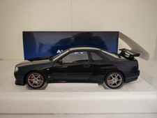 AUTOART 77407 NISSAN - SKYLINE GT-R (R34) V-SPECII 2001 - BLACK PEARL - 1/18