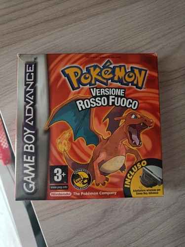 Pokemon rosso fuoco boxato ita - rosso,