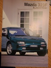 DEPLIANT BROCHURE MAZDA 323