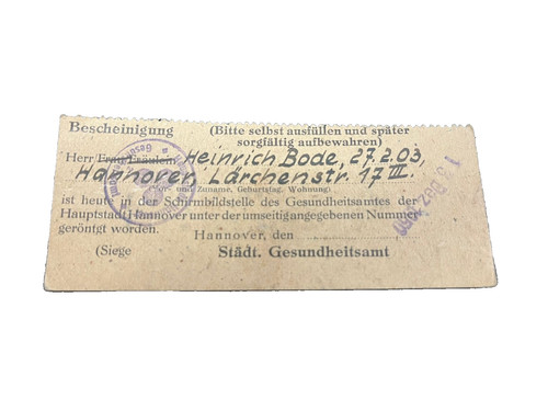 Hannover ufficio della salute - hannover,