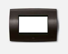 ABB 2CSE0605SFZ placca 6 posti 6M grigio ardesia Elos linea soft metallo