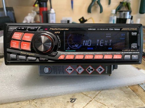 Alpine cda 7893r autoradio - alpine,