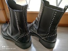 Stivaletti Donna Neri ZARA