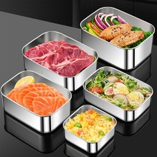 Contenitori snack in acciaio