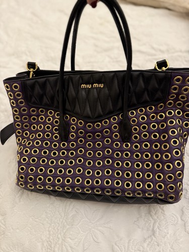 Borsa miu borchie - miu,