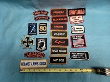 Lotto 20 oggetti toppe da