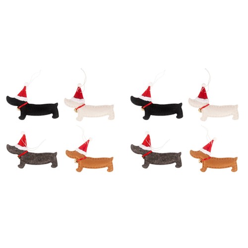 8pcs ornamenti natalizi regalo - 8pcs,