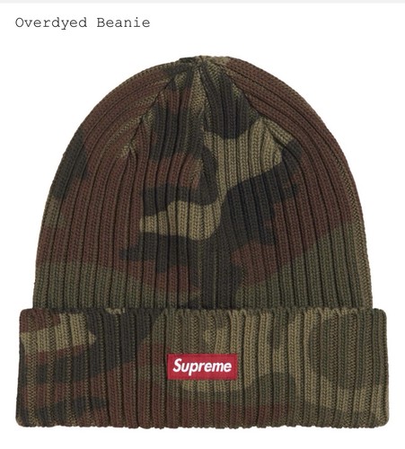 Supreme overdyed beanie - overdyed,