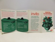 Depliant pubblicitario ricette - depliant,