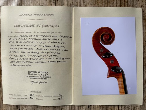 Violino gaetano gadda mantova - violino, gadda,