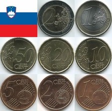 Monete euro slovenia dal 2007 - slovenia,