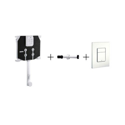 Cassetta grohe doppio scarico - cassetta,