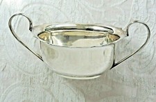 Zuccheriera di Sheffield EPNS c 1920 Silver Plate Sugar Bowl