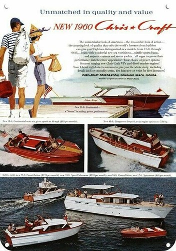 1960 chris craft - chris, constellation