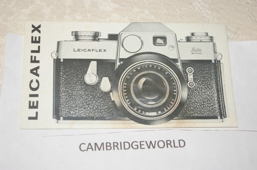 Leica leitz leicaflex brochure - leica,