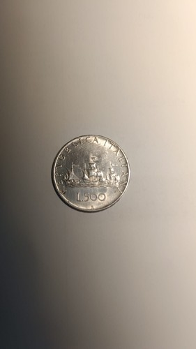 500 lire argento tre - argento,
