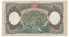 5000 LIRE REPUBBLICHE MARINARE REGINE DEL MARE (MEDUSA) DECR  23/03/1961