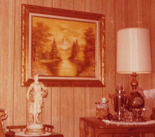 Statua quadro decorazione