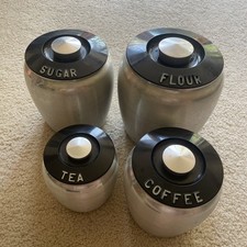 Bidone 4 pezzi alluminio