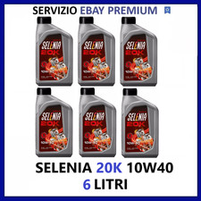 6 LITRI OLIO MOTORE SELENIA