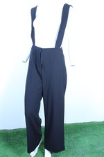 CALLIOPE TUTONE TUTA SALOPETTE NERO TG SIZE L