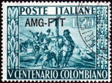 AMG-FTT - 1951 - Lire 20 -