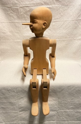 Bambola pinocchio michelangeli - bambola,