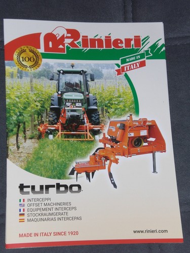 Rinieri brochure attrezzature - rinieri,