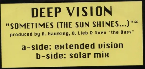 Deep vision sometimes the sun - deep,