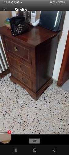 Coppia comodini antichi 1800 - coppia,