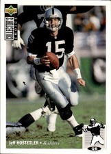 card NFL # 296 Jeff Hostetler