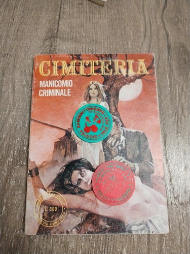Fumetto cimiteria 1977 - fumetto,