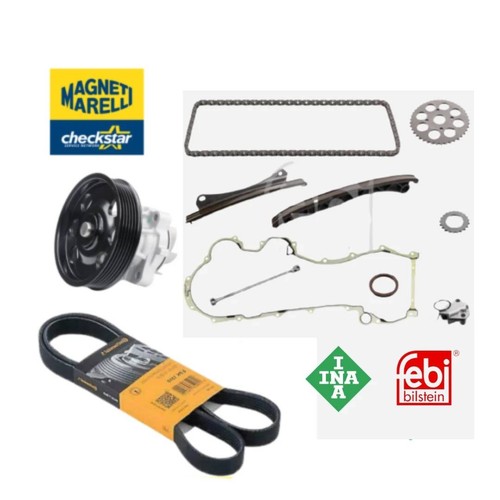Kit catena distribuz pompa - distribuz., +