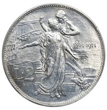 KINGDOM OF ITALY - 2 Lire